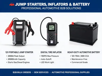 Jump Starters, Inflators & Battery